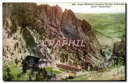 Cartes postales Colorado Crags Mountain Summer Resort On the Moffat Road