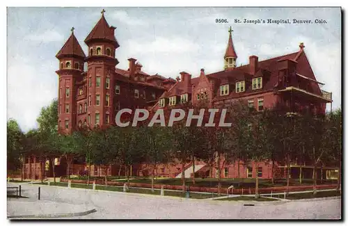 Cartes postales Colorado St Joseph&#39s Hospital Denver
