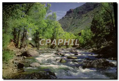 Cartes postales moderne The Fryingpan River in white River National Forest east of Basalt between Glenwood springs and A