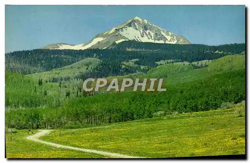 Cartes postales moderne Colorado Lone Cone Isolated foot westerly Outpost of the San Miguel Mountains
