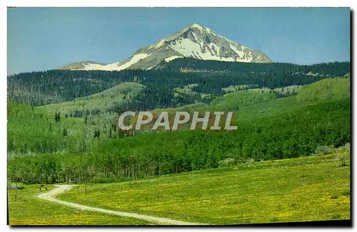 Moderne Karte Colorado Lone Cone Isolated foot westerly Outpost of the San Miguel Mountains