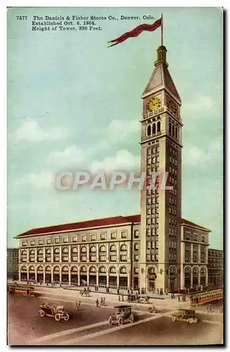 Cartes postales Colorado The Daniels Fisher Stores Denver