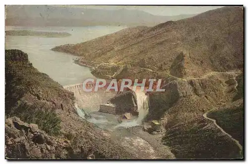Cartes postales Arizona The Apache Trail Roosevelt dam and Lake