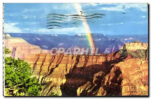 Moderne Karte Arizona Rainbow Over the Grand Canyon