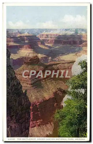 Cartes postales Arizona The Battleship Grand Canyon National Park