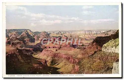 Ansichtskarte AK Arizona From Grand View Point Grand Canyon National Park