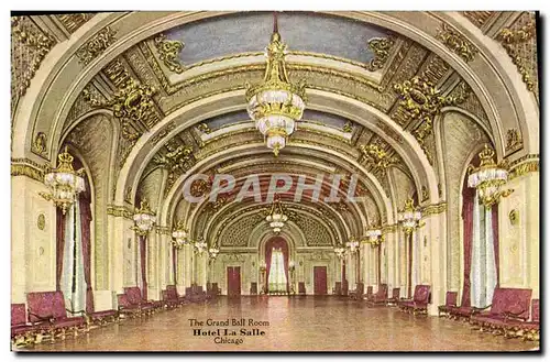 Ansichtskarte AK Chicago The Grand Ball Room Hotel La Salle