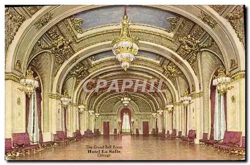 Cartes postales Chicago The Grand Ball Room Hotel La Salle