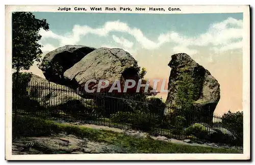 Cartes postales Hudge Cave West Rock Park New Haven Conn