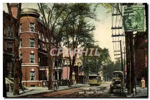 Cartes postales York Street New Haven Conn