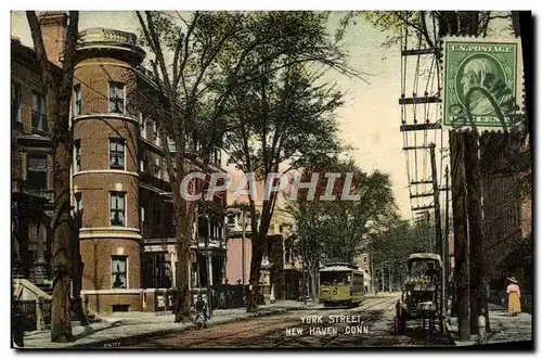 Cartes postales York Street New Haven Conn