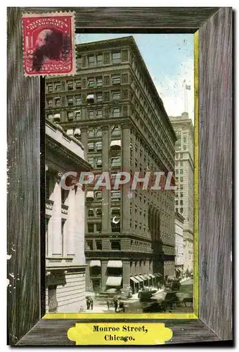 Cartes postales Chicago Monroe Street