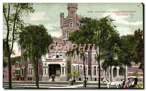 Cartes postales Chicago Potter Palmers Residence