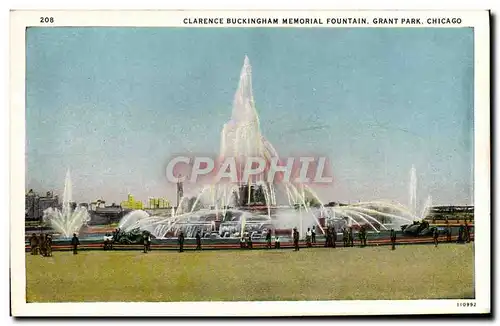 Cartes postales Clarence Buckingham Memorial Fountain Grant Park Chicago