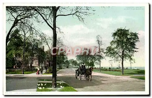 Cartes postales Chicago Lake shore drive