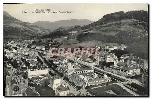 Cartes postales En Auvergne La Bourboule vue d&#39ensemble