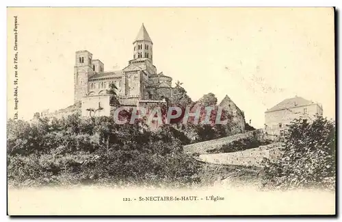 Cartes postales St Nectaire Le Haut L&#39Eglise