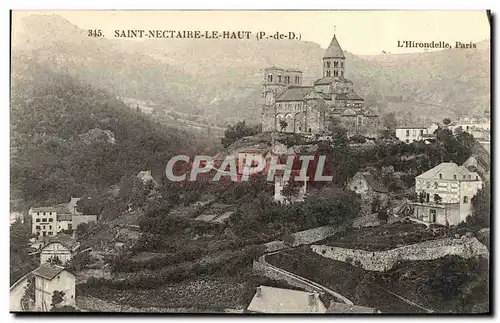 Ansichtskarte AK St Nectaire Le Haut L&#39Eglise