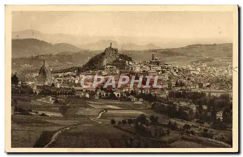 Ansichtskarte AK Le Velay Le Puy Vue panoramique de la Ville prise de la Cote Rochearnaud