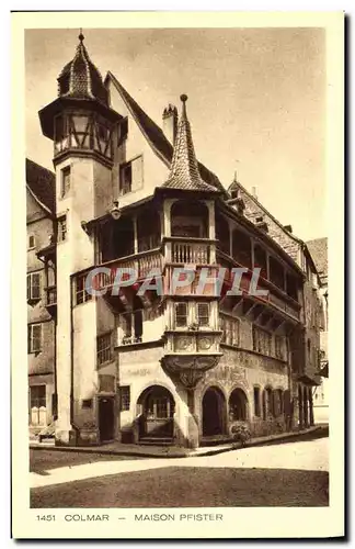 Cartes postales Colmar Maison Pfister