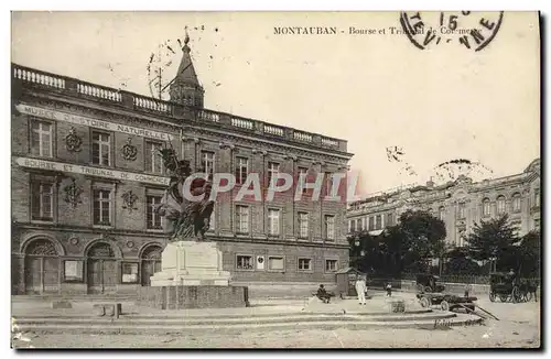 Cartes postales Montauban Bourse et le tribunal de commerce