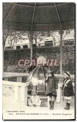 Cartes postales Royat les Bains Soure Eugenie Enfants