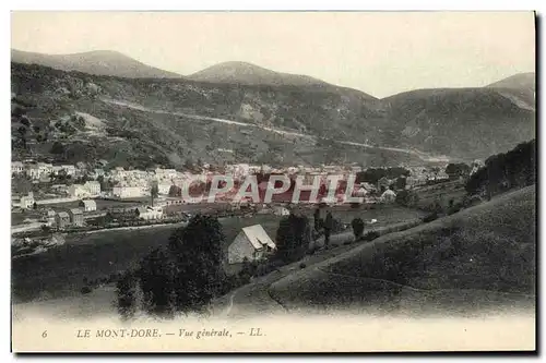 Cartes postales Le Mont Dore Vue Generale