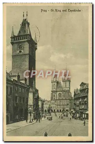 Cartes postales Prag Ring und Tynkirche