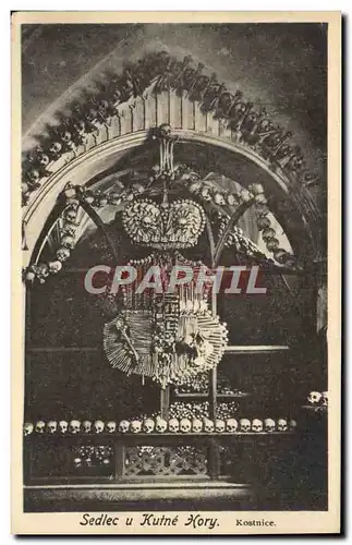 Cartes postales Sedlec u Kutne Hory Kostnice