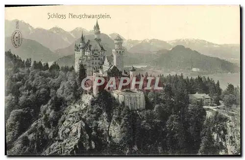 Cartes postales Schloss Neuschwanstein