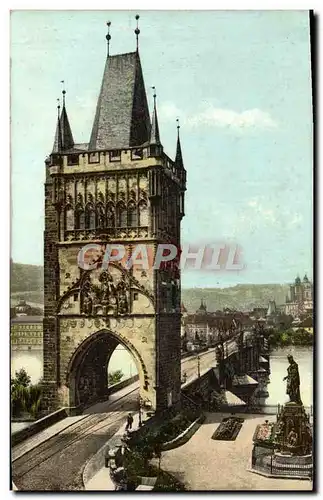Cartes postales Praha Staromestska Mostecka Vez