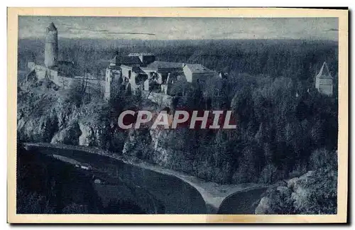 Cartes postales Hrad Zvfkov Stok Vitavy S Otavou