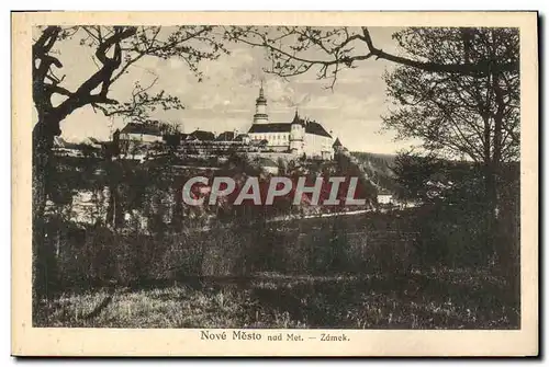 Cartes postales Nove Mesto Nad Met Zamek