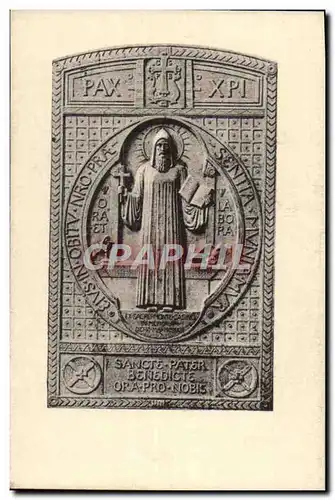 Cartes postales Sancte Pater Benedicte Ora Pro Nobis