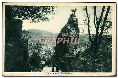 Cartes postales Karlovy Vary Jeleni Skok