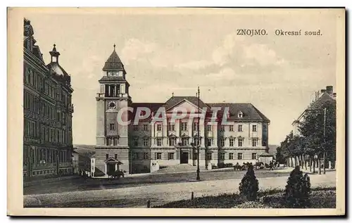 Cartes postales Znojmo Okresni Soud