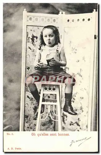 Cartes postales Oh Qu'elles Sont Bonnes Enfant