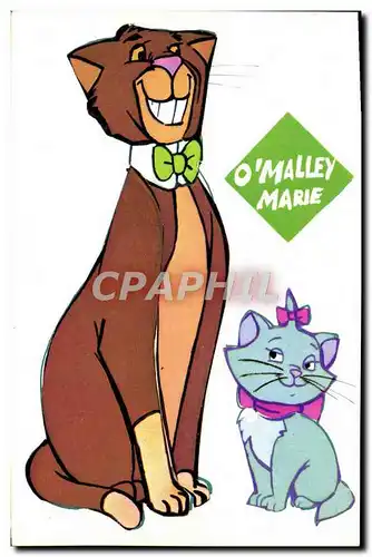 Cartes postales moderne O&#39Malley Marie Chat Chien