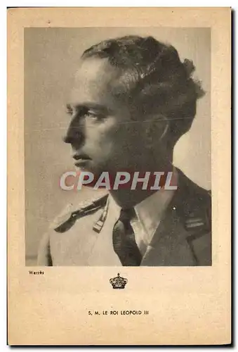 Cartes postales S M Le Roi Leopold III