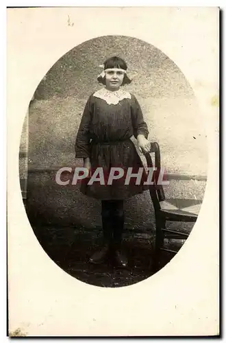 CARTE PHOTO Enfant