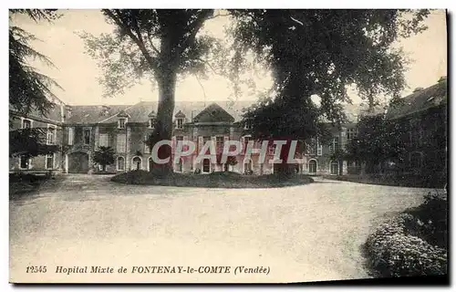 Cartes postales Hopital Mixte De Fontenay Le Comte