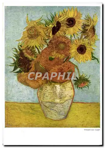 Moderne Karte Van Gogh Tournesols