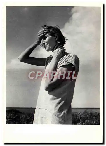 Cartes postales moderne Dorothea Lange Woman Of The High Plains Texas Panhandle The Oakland Museum California 1938