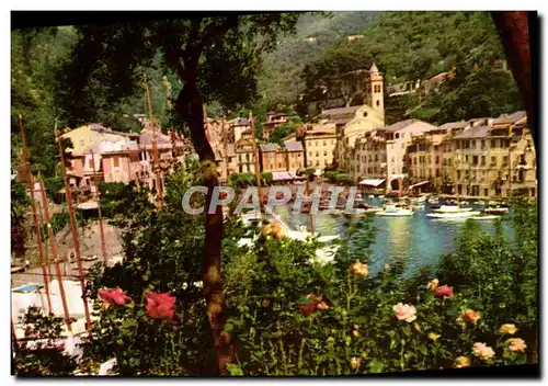 Cartes postales moderne Luci e Colori d&#39Italia Golfo Tigullo Portofino