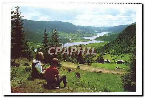 Cartes postales moderne Norge Patri Fra Gudbrandsdalen Enfants