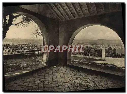 Cartes postales moderne Cap d&#39Antibes Notre Dame De La Garoupe Le Porche De La Chapelle