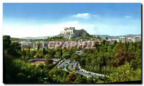 Cartes postales moderne Athens Partial viiw