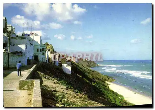 Moderne Karte Tanger Kasbath Au Bord De La Plage