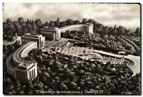Moderne Karte Exposition Internationale Paris 1937