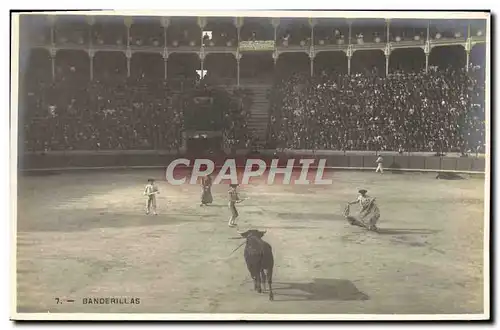 Cartes postales Banderillas Corrida Taureau